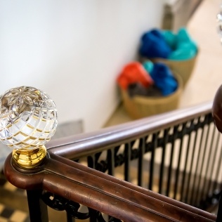 Schöne alte Treppenelemente